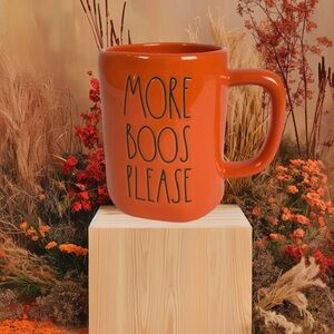 Rae Dunn More Boos Please Orange Halloween‎ Mug